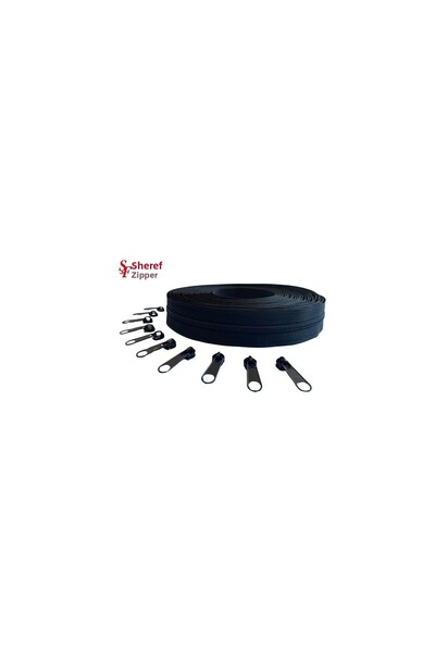 ŞF Şeref Fermuar 10 MeterS 20 Slider Strip Zipped