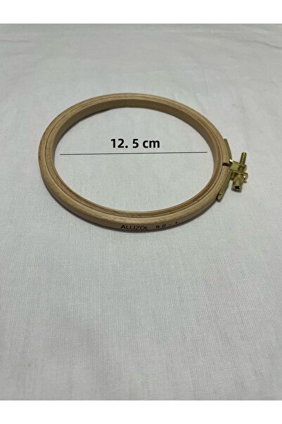 ALLIZOL KASNAK بكرة تطريز خشبية لولبية من Allizol (AL 202-1)، بكرة ثقب (بكرة واحدة مقاس 12.5 سم)