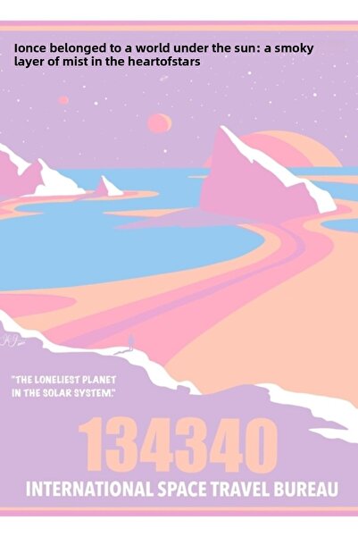 Universal 134340, Poster din lemn Bts Tablo, decorativ, Cod2074