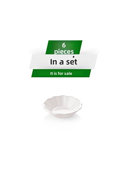 Alezy 651 Göreme Melamine Termostar Classic Tea Plate 10 cm White