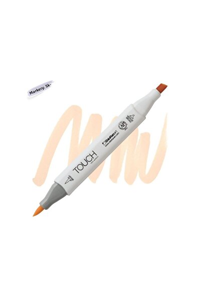Shinhan Art Touch Twin Brush Pen : Double Sided Marker : Yr26 Pastel Peach