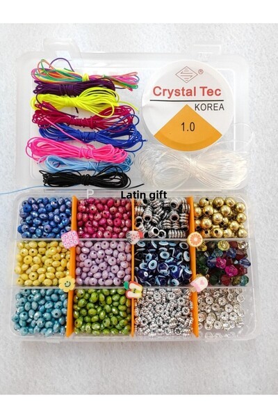 platin hediyelik Set de mărgele pentru începători pentru fabricarea de bijute...