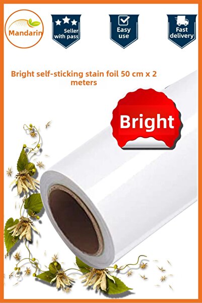 WINK FOL FOLIE Adezivă LUMINOSĂ - 50CM X 2 METRI FOLIE DE ACOPERIRE A DULAPUR...