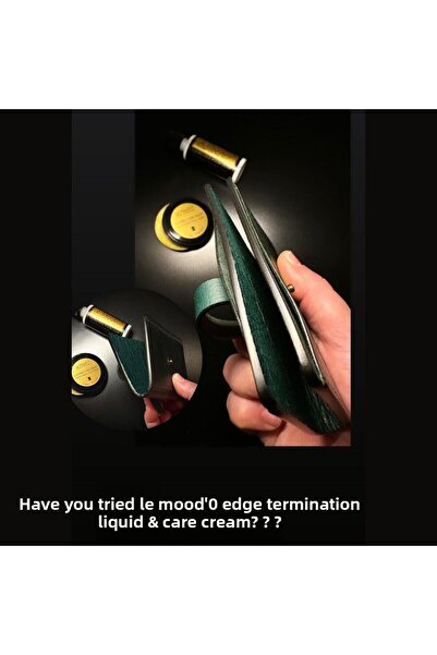 YeferStore Le Mood' O Leather Hobby Fluid pentru finisare și lustruire a marg...