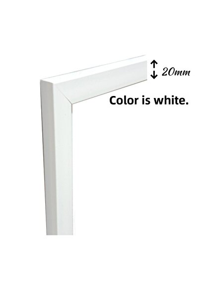 mixefor Puzzle Frame Color White 1000 Pieces Size 66cm X 48cm Front Surface Unbreakable Antireflective