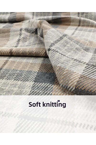 Kumaş Parça 140 cm Jacquard de culoare maro bej din material subțire