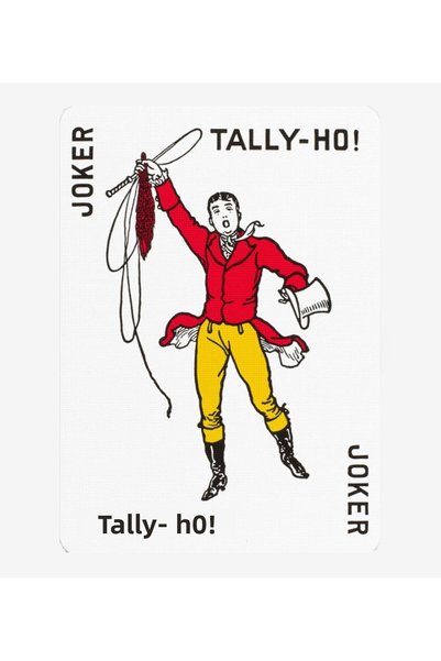 TALLY-HO مجموعة أوراق اللعب ذات الظهر الدائري (theory11)