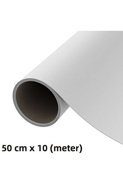 kargo poşetim Matte White Color Furniture and Cabinet Covering Foil 50 cm X 1...