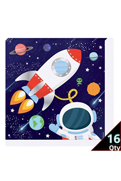 Parti dolabı Χάρτινος χαρτοπετσέτα με θέμα Cosmic Galaxy Space 16 τεμαχίων