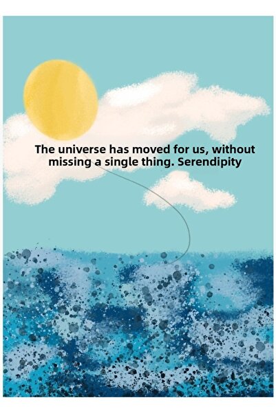 Universal BTS Τζίμιν Σερέντιπιτι Στίχοι (Αγγλική Έκδοση) Επιτραπέζια Ξύλινη Δ...