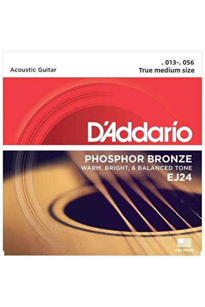 Daddario D'Addario EJ24 True Medium Акустична китара струни (13-56)