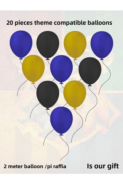 snowparty بالون عيد ميلاد متوافق مع موضوع موضوعي