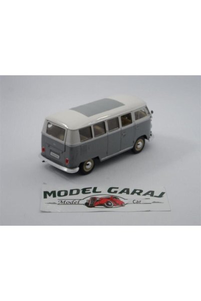 WELLY 1963 Vw T1 Bus Gray*1:24 مقياس**موديل جراج