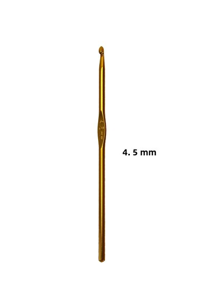 aladepo Metal Croșetat Lână Pieptănat Macrame Tricotat Nr: 4,5 Mm (15cm)