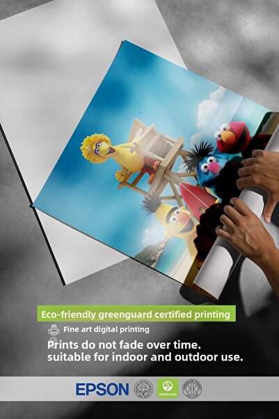 Postifull Frameless Wall Poster, Beach Puppets, Photo, Maximalist, Colorful Color Poster, Summer Selection of 2025