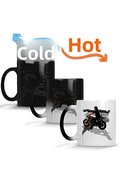 Baskı Dükkanı كوب داريل ديكسون ذا ووكينج ديد السحري من البورسلين