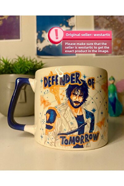 westartic غامض جايس |   كوب شاي وقهوة منقوشة غامضة