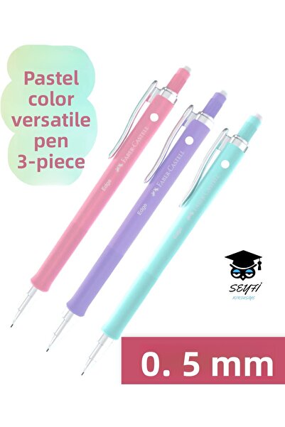 Faber Castell قلم باستيل متعدد الاستخدامات من فابر كاستل - 0.5 مم، مجموعة من ...