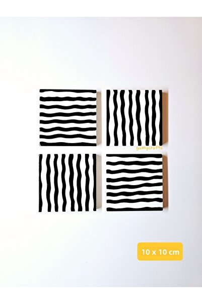 Gamy Crafts قاعدة أكواب - قاعدة أكواب - قاعدة أكواب مصنوعة يدويًا من الحجر - ...