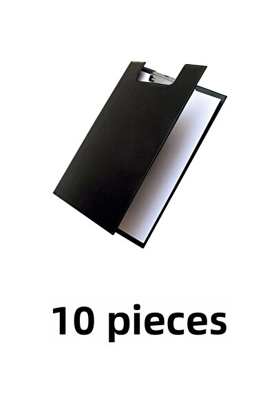 KRAF 10 Pieces A5 (148x210mm) Covered Secretarial File Blue