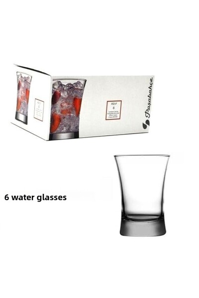 Paşabahçe 420013 Azur Model 6-Piece Water Glass - 210 Ml