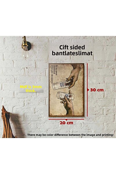 Borambalaj Verbal Rakı Poster (20X30Cm)