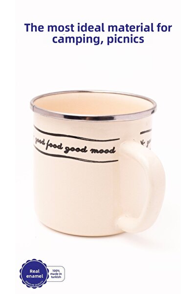 EMAYlab Mood Enamel Mug 400ml