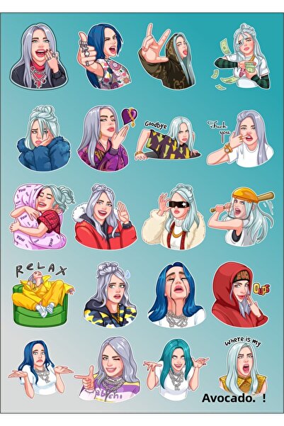 Yıldırım Reklam مجموعة ملصقات بيلي إيليش - ملصق الأجندة