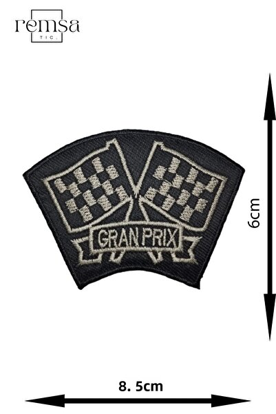 REMSATİC Iron-Stick Arma - Patch - Patch - Grand Prix Model (8,5cm X 6cm)