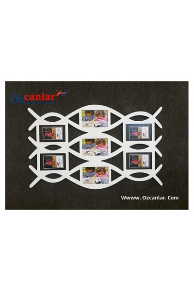 ÖZCANLAR ÇERÇEVE Gift Frame Decoration MDF Frame Print 10x15