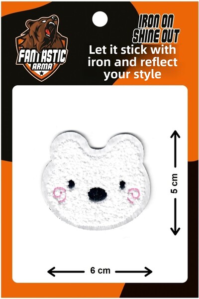 FANTASTIC ARMA Pluș țesut care se lipsește cu fier de călcat, colegiu, perfor...