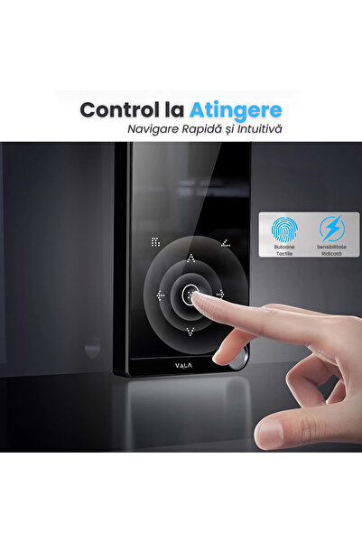 Vala Tech Player Mp4 Mp3 Vala Tech®️ 64GB, Ecran TFT 2.4”, Sunet HiFi, Bluetooth, Radio FM, Reportofon, D