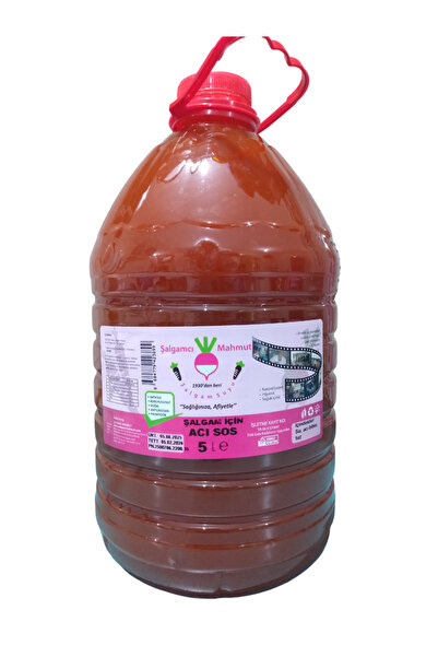 Şalgamcı Mahmut 1 Adet 5 Litre Şalgam Acısı