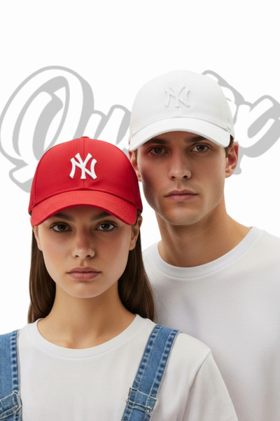 QUATEX NY Нью-Йорк Унісекс комплект з 2 вишитих кепок