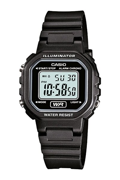 Casio Black Color Silicone Band Children's Wristwatch