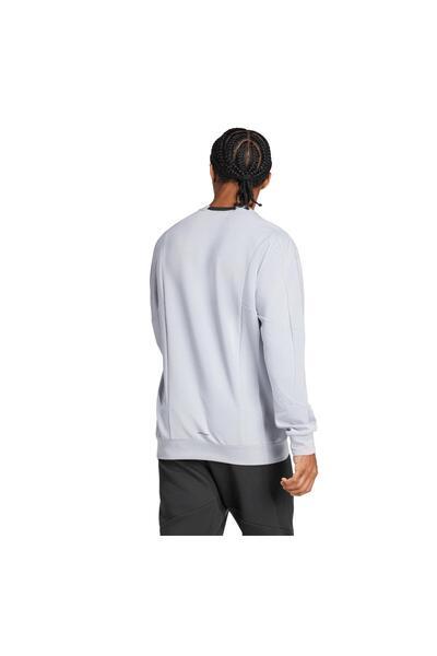 adidas Jp0927-E D4T Crew Sweats Men's Sweatshirt Gray