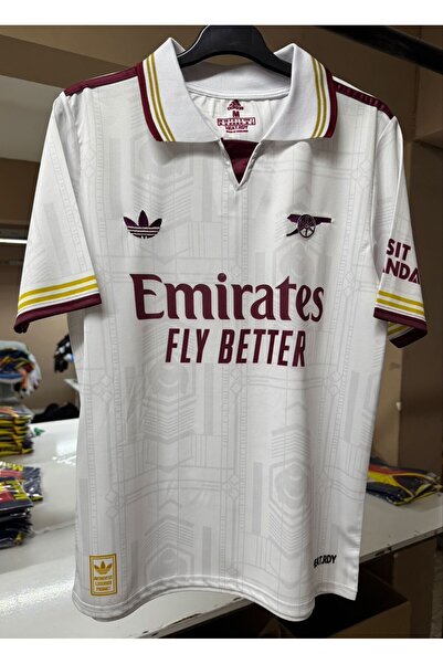 FRAGOLA Arsenal 2025/26 Yeni Sezon isimsiz Deplasman Forması (Beyaz)