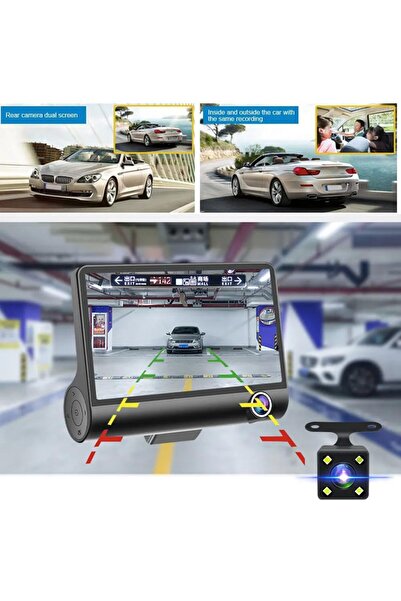 Generic Car Camera Video Recorder with 5 megapixel Lens, Rearview Camera, and Loop Recording with 170 degree