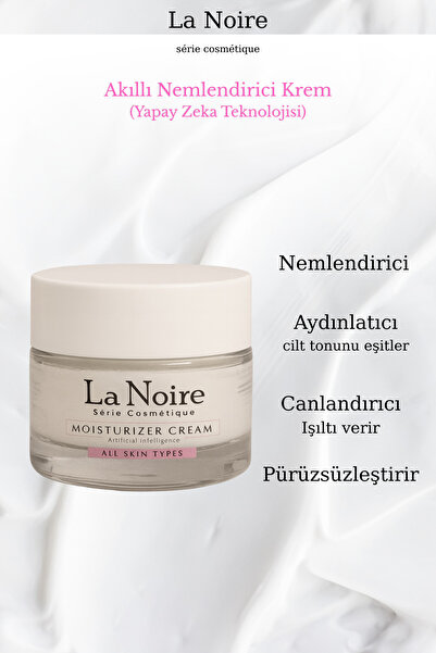 La Noire Akıllı Moisturizer | Su Bazlı Nemlendirici Yüz Kremi | Cilt Tonu Eşi...
