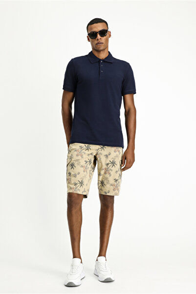 Kiğılı Сlim Fit вузький крій бавовняна футболка з поло коміром