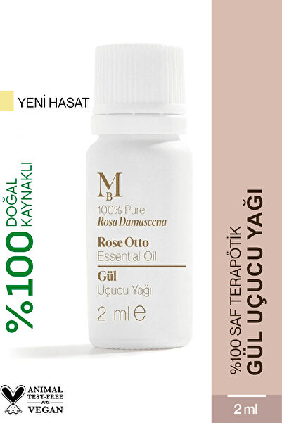 MİSBAHÇE Gül Uçucu Yağı 2 Ml