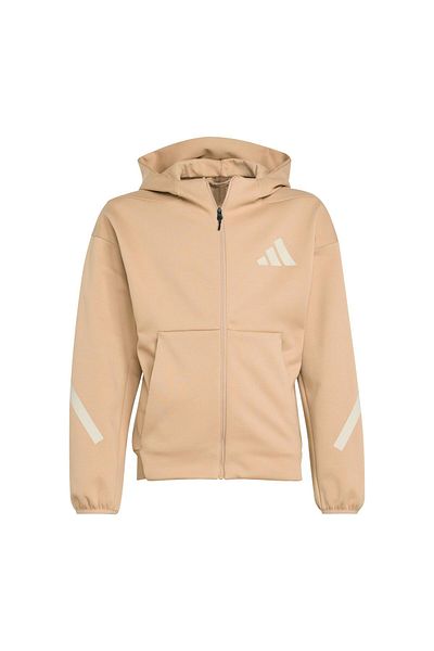 adidas Jw4004-C J Z.N.E.Fz &amp; Children's Jacket Brown