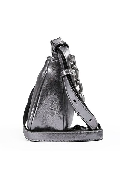 PİNKO Half Moon Handbag Leather 23 cm