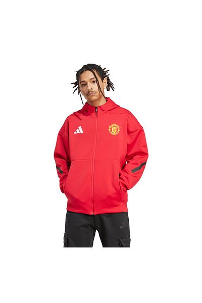 adidas Jn2901-E Manchester United Jkt Men's Jacket Red
