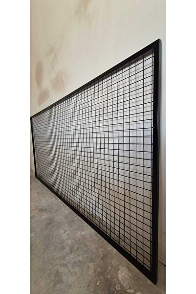 ÖR-AS TEL ÖRGÜ & PANEL ÇİT SİSTEMLERİ Raf Tel Pano Stand Duvar Askılığı - Ayakkabı Askılığı (- 100 cm x 200 cm -)-(-Sık Telli -)