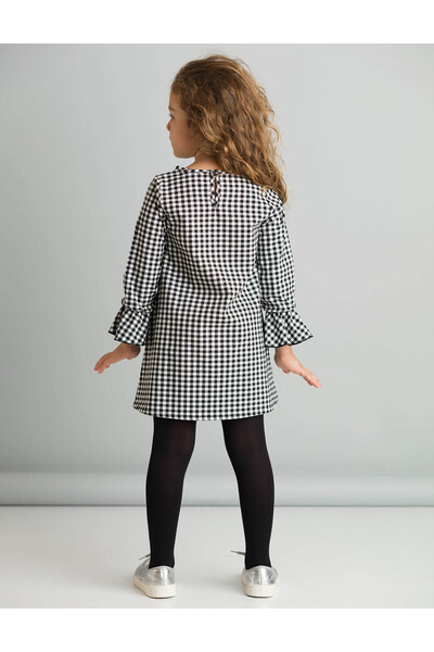 MSHB&G Floral Plaid Girl's Floral Dress