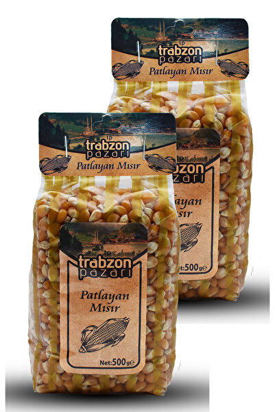 TRABZON PAZARI Ata Tohum Patlayan Mısır, Cin Mısır 2x500 Gr