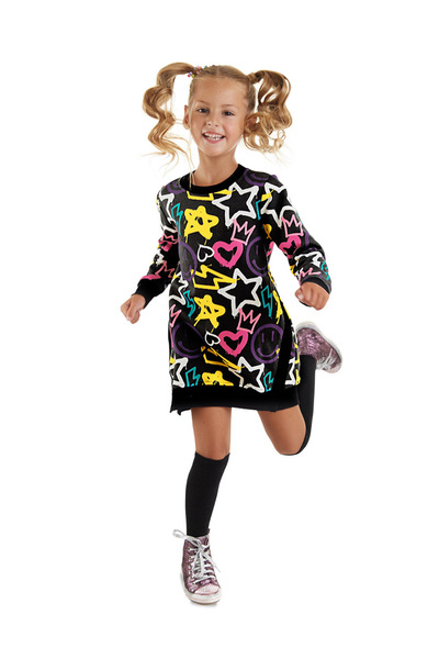 MSHB&G Heart Street Style Girl's Dress