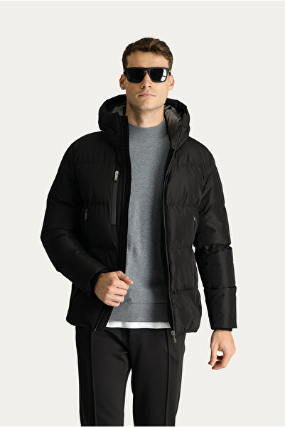 Kiğılı Пухнато яке с качулка