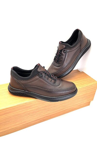 UMUT AYAKKABI Leather Orthopedic Winter Men's Shoes